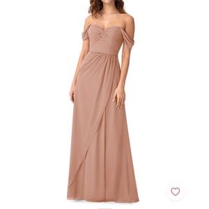 NWT Azazie bridesmaid dress - Millie- champagne rose